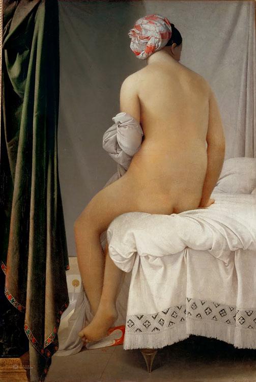 Jean Auguste Dominique Ingres Valpincon Bather (mk09) oil painting picture
